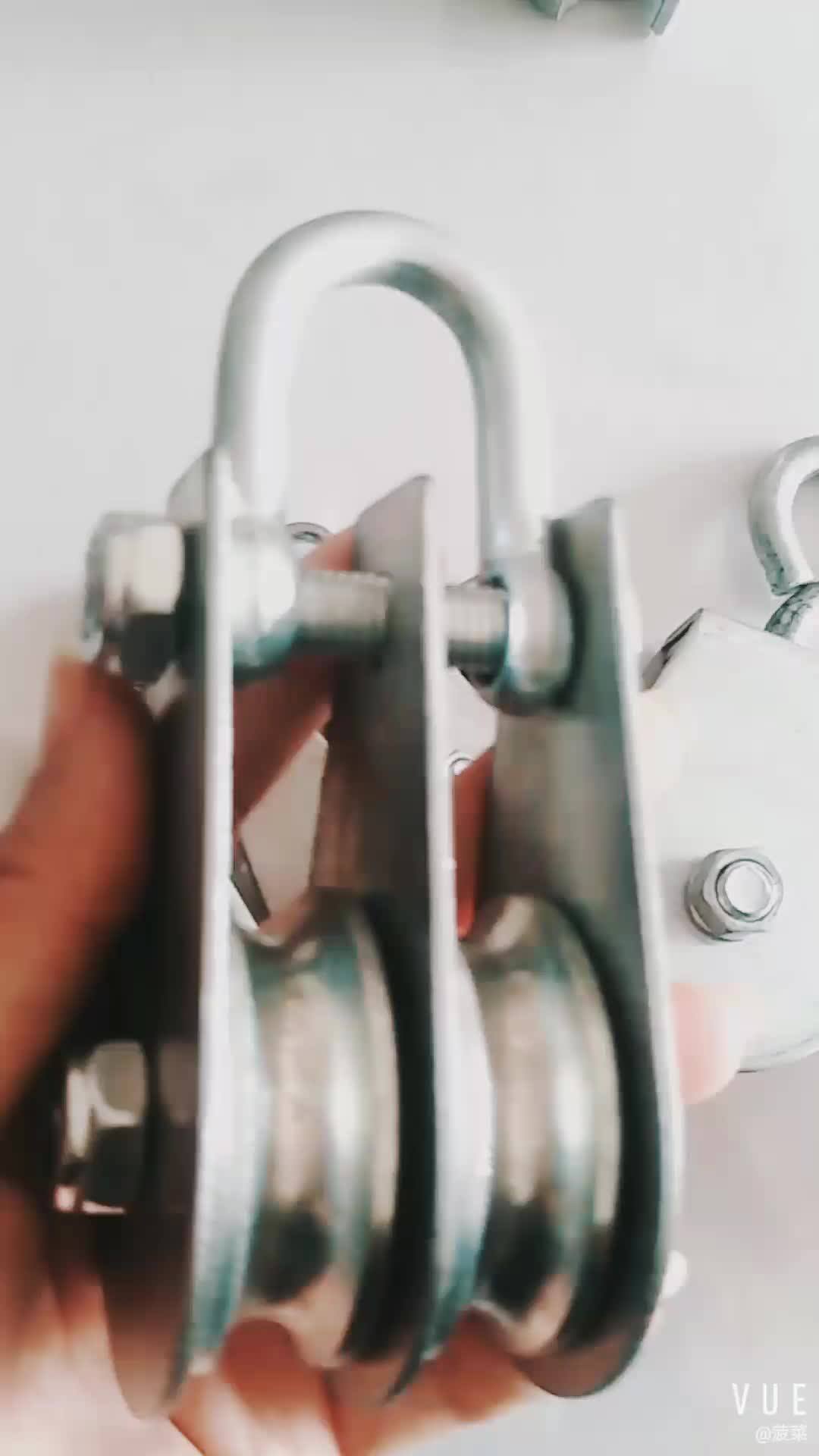 Cheap Heavy Steel Wire Rope Pulley Block Double Pulley Buy Plain