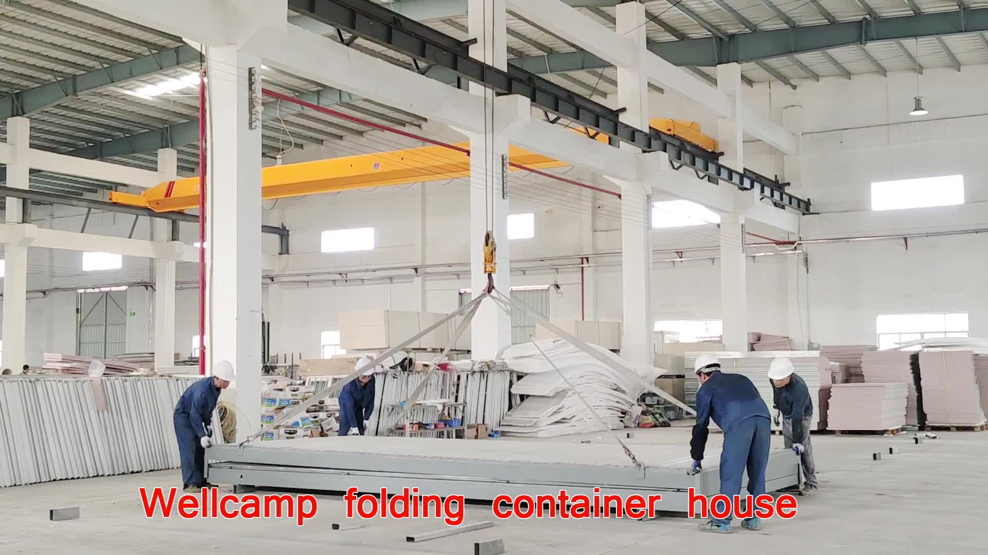 Wellcamp Portable Cabins And Prefab Labor Camp Folding Container