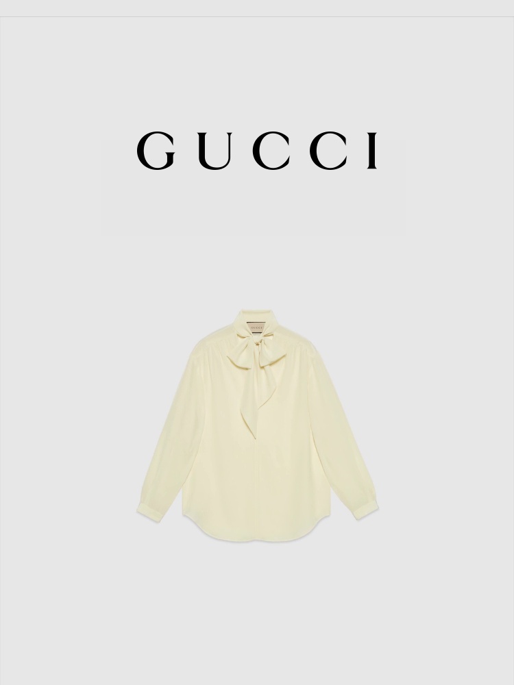 定金抢购!本款绉纱缎女士衬衫、让你秒变优雅女神✨