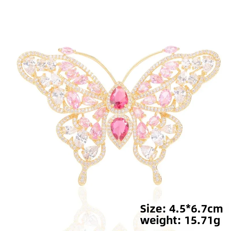 Fashionable sophisticated brooch, pin, accessory, city style, high-quality style, light luxury style, direct factory sales