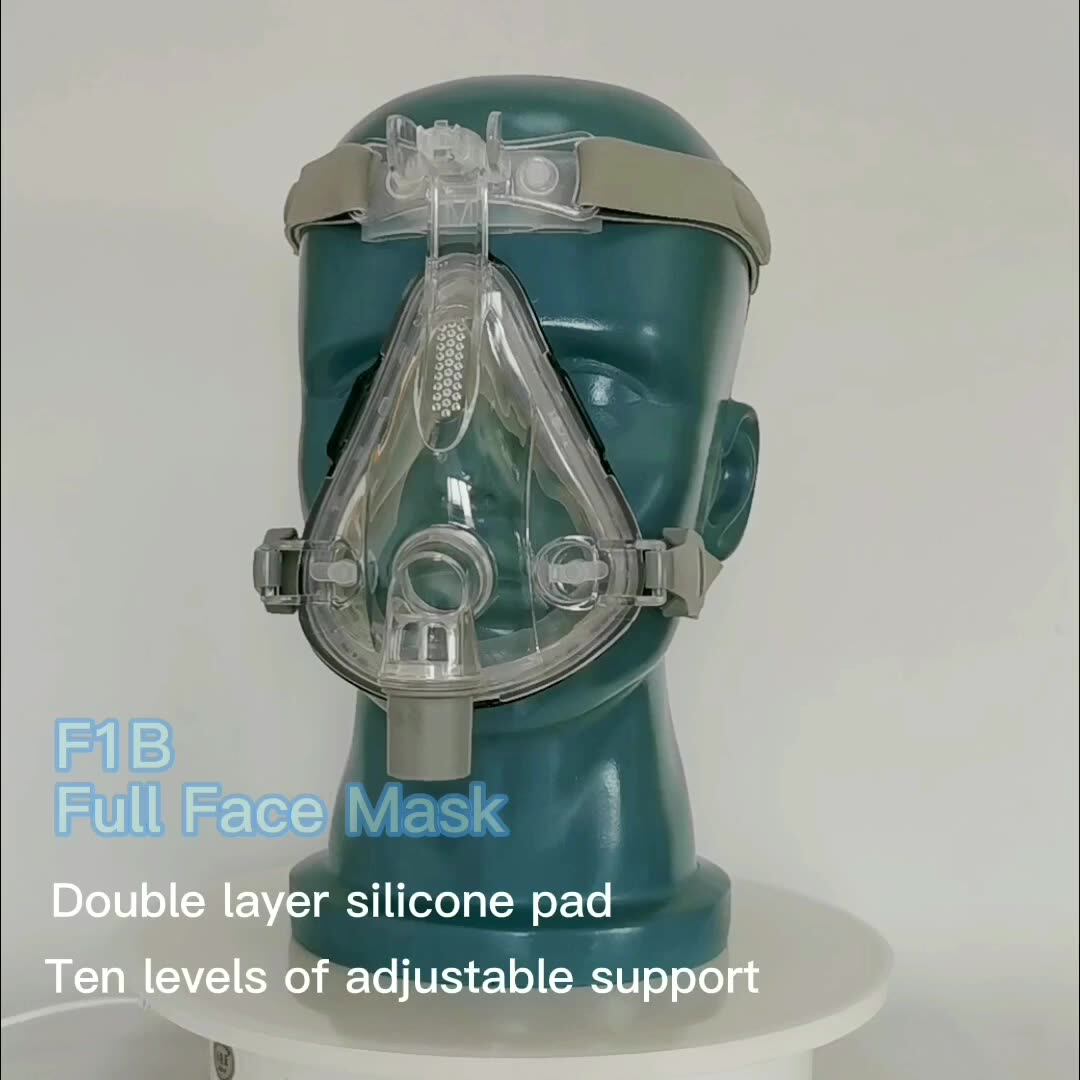 Bmc F1b Mask With Headgear For Medical Air Breathing Apparatus Sleep