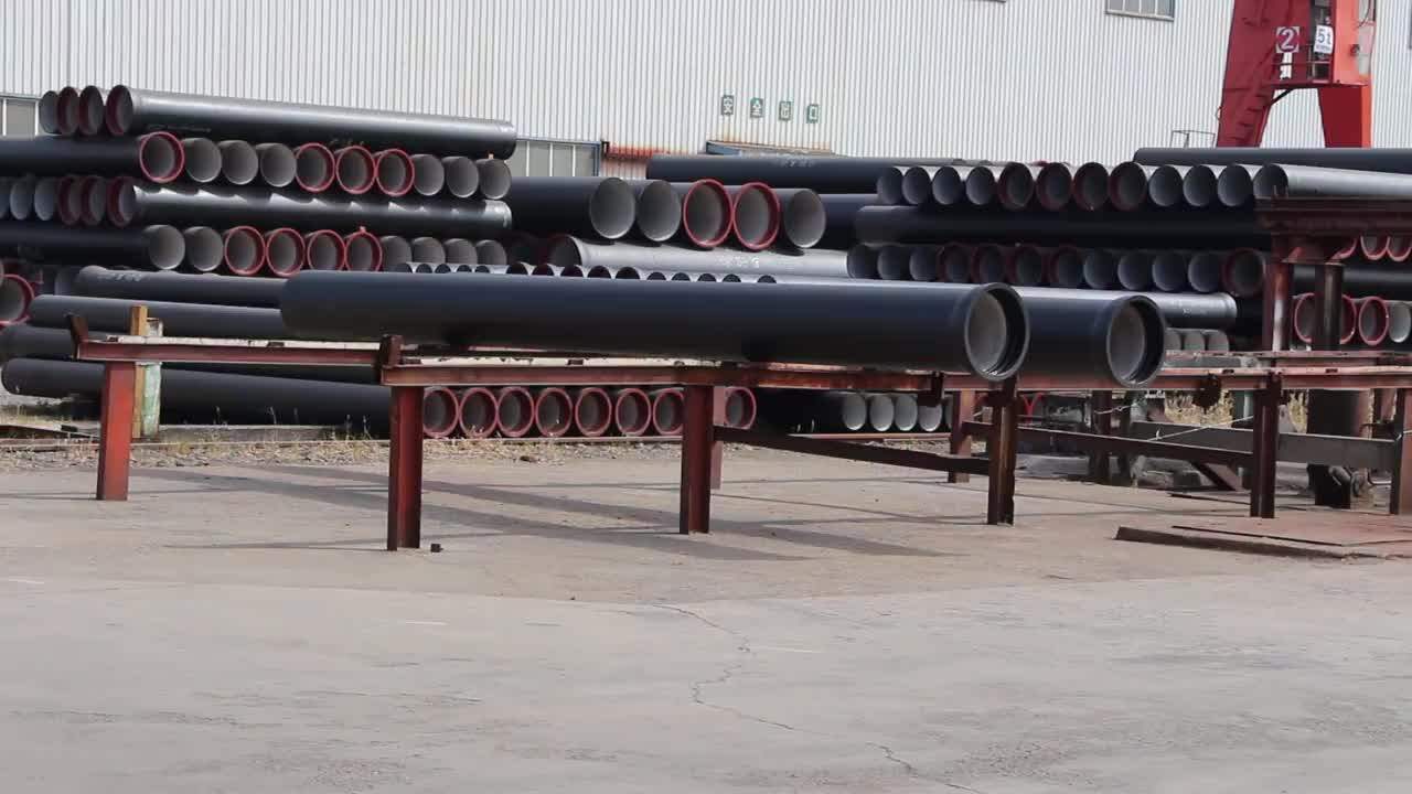 dci centrifugal pipe for drainage use cutting ductile iron pipe density