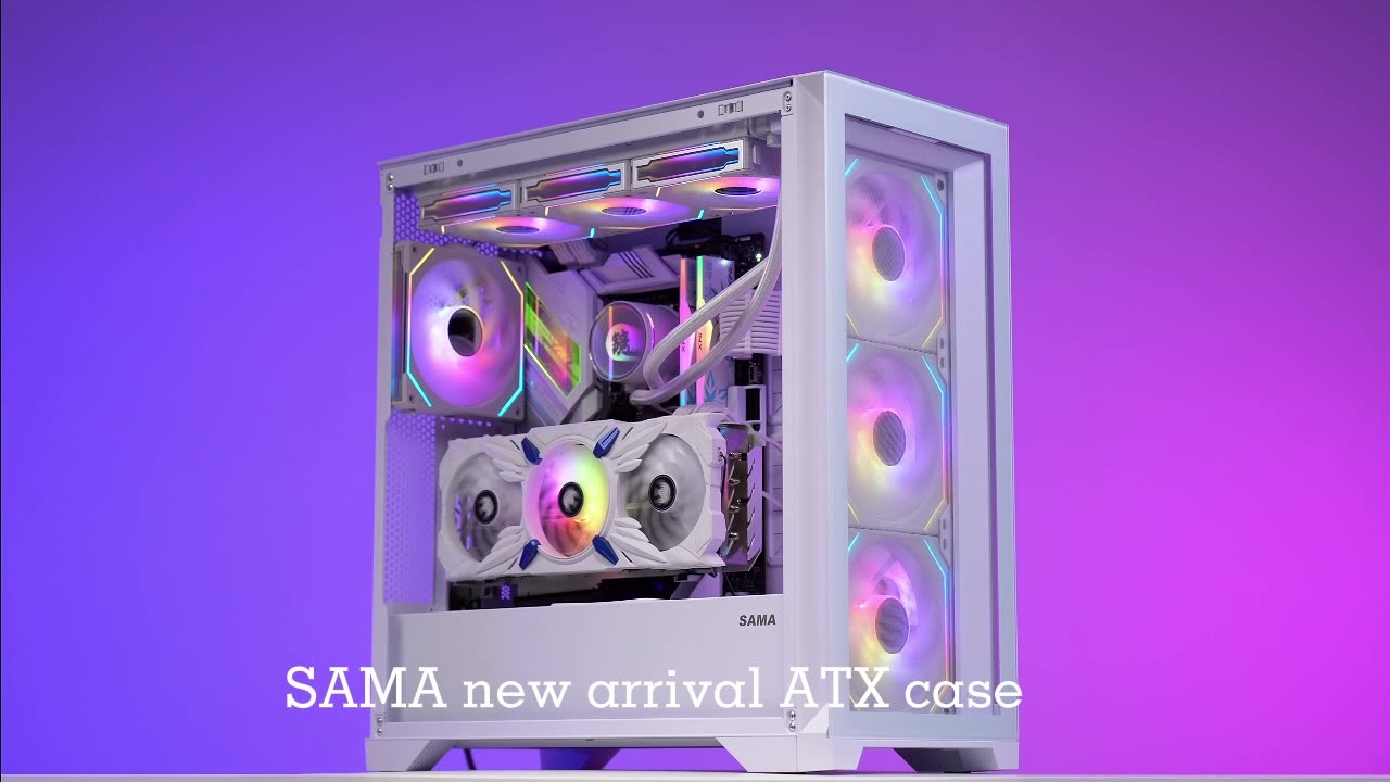Sama 40series Gpu Case Pc Gaming Slide Harddrive Bracket Computer Case