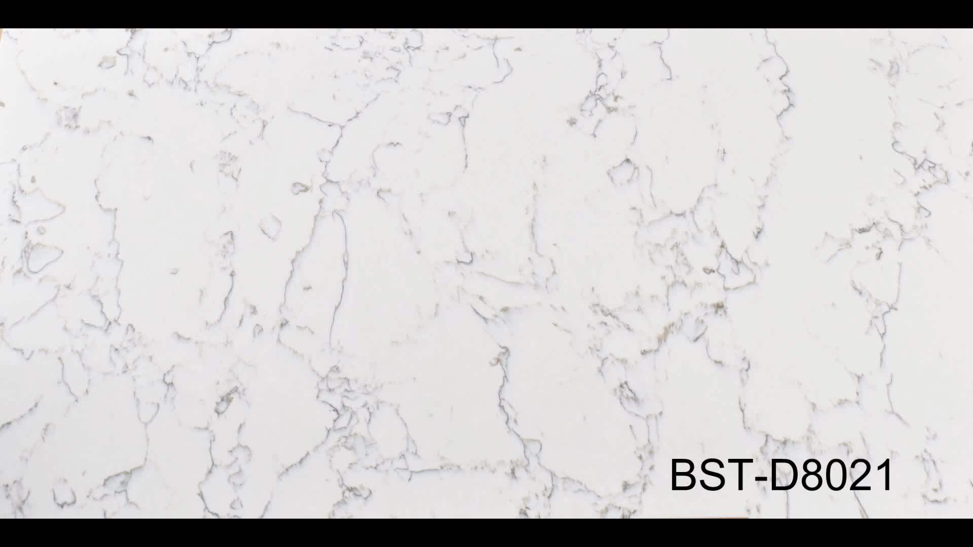 Marble Lookalike Quartz Countertop Has A Chocolote Brown Background