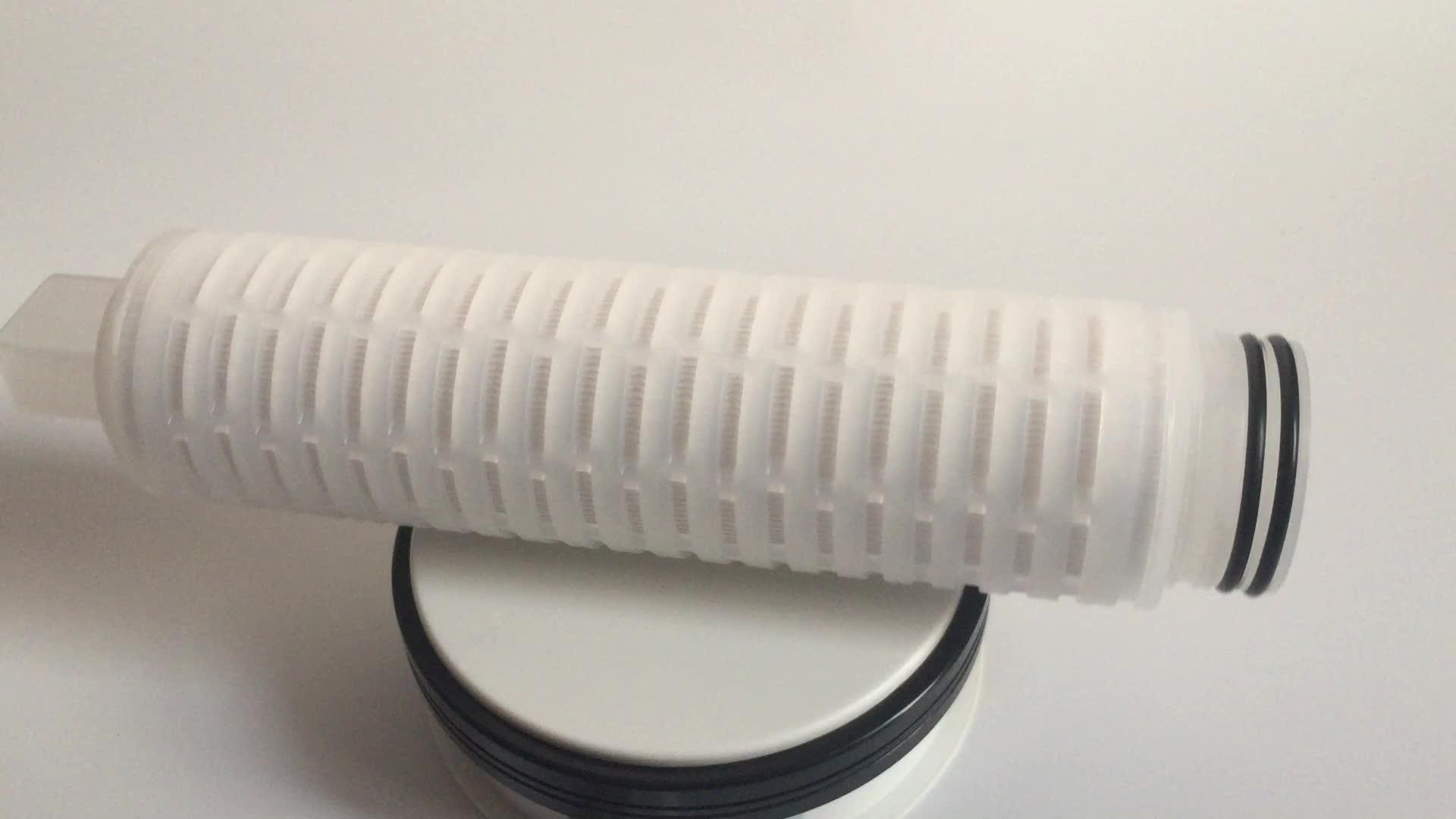 Pall Replacement 0.1 Micron Imported Pes Membrane Pleated Filter
