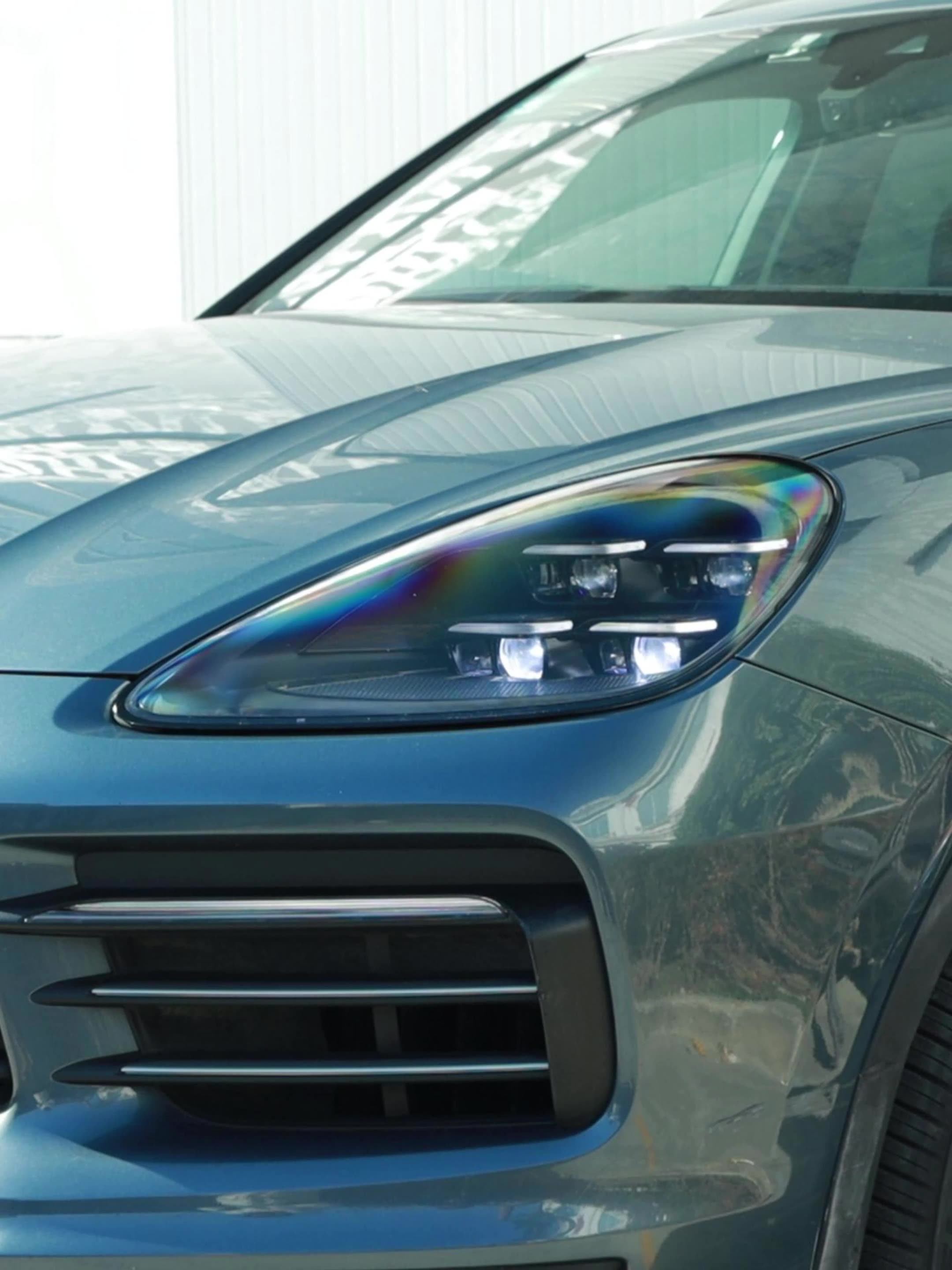 [1979ll]2024 Pdls Matrix Style Led Headlights For 2021 2022 2023 Porsche Cayenne 9y0 Upgrade