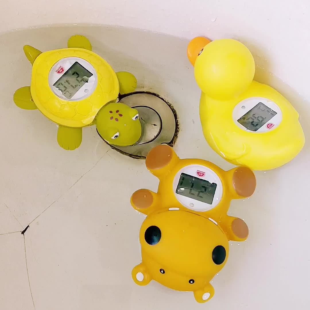 High Quality Kids Shower Floating Toy Digital Baby Bath Water