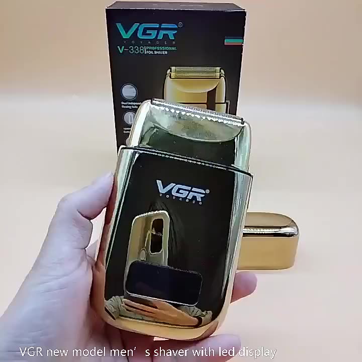 VGR V338 Professional Beard Shaver electric hair shavers WaterProof ...