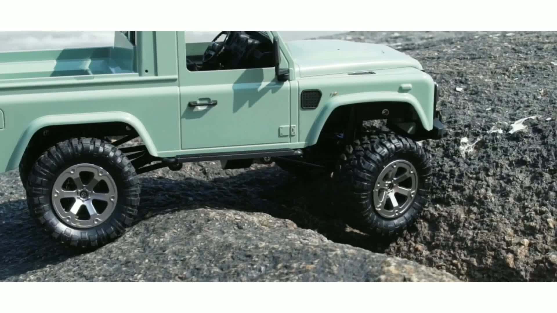 Fy003 2.4ghz 4wd Off Road Crawler Climbing Truck Metal Frame Rc Car