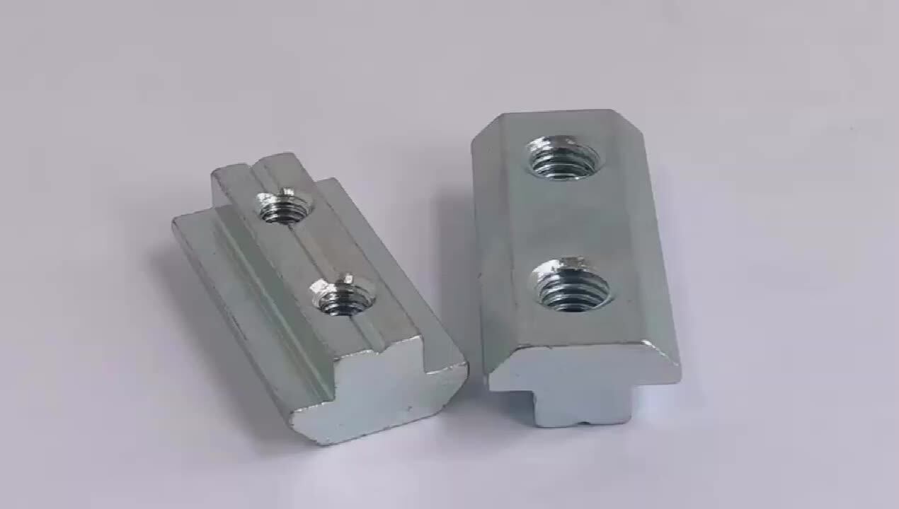 2a01.c/d.01 Steel Long T Slot Nut Bar For Aluminum Profile Slot 10