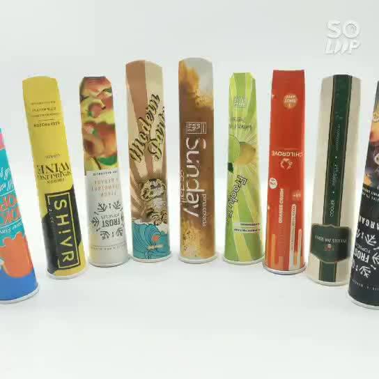 105ml Alcohol Aluminium Calippo Cup Custom Push Up Long Ice Cream Paper ...