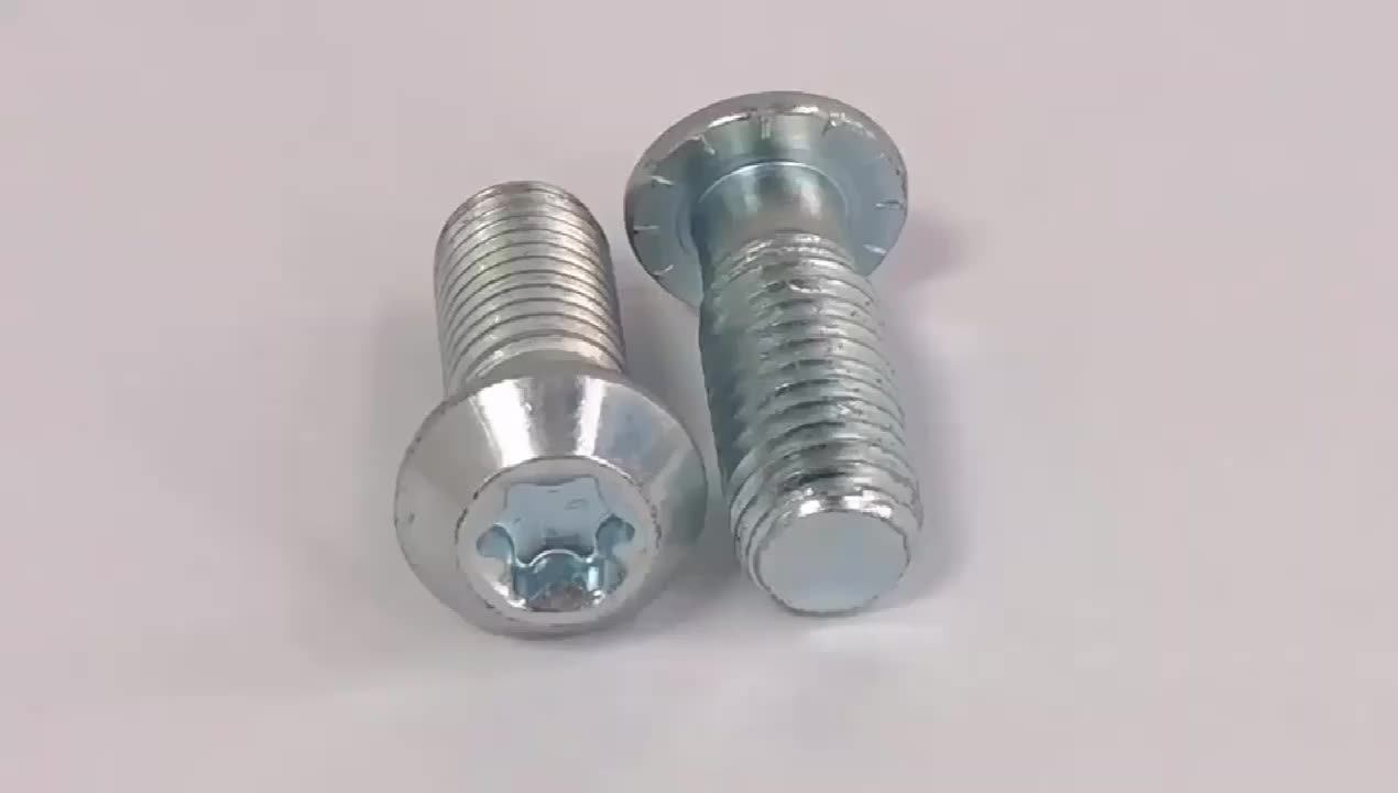 1d18.a51 S12x30 Steel Self Tapping Threadrolling Screw For Aluminum