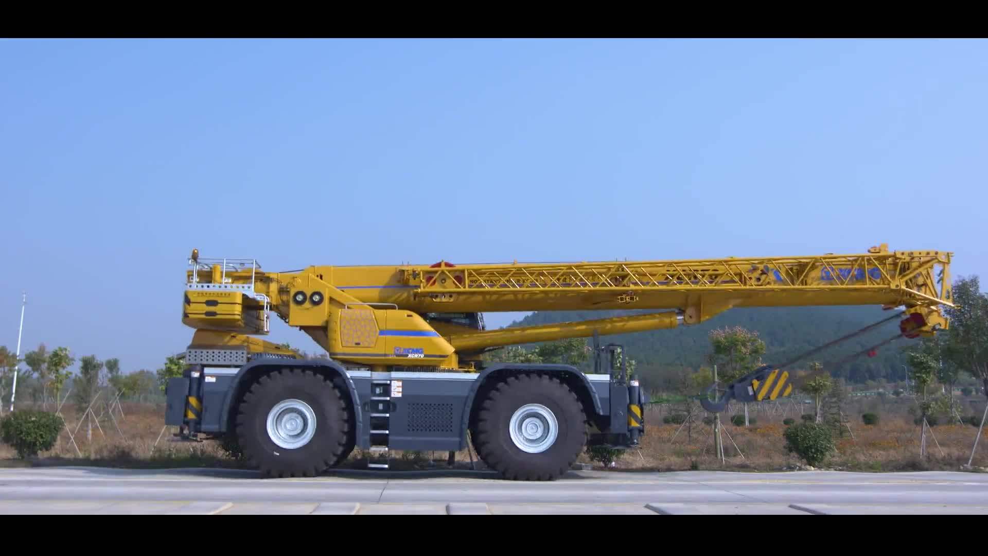 Xcmg Rt60a Hot Sale 60 Ton Rough Terrain Tractor Crane For Sale Buy