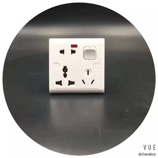 8 Hole Wall Socket Universal Hotel Socket Outlet Wall Receptacle Buy