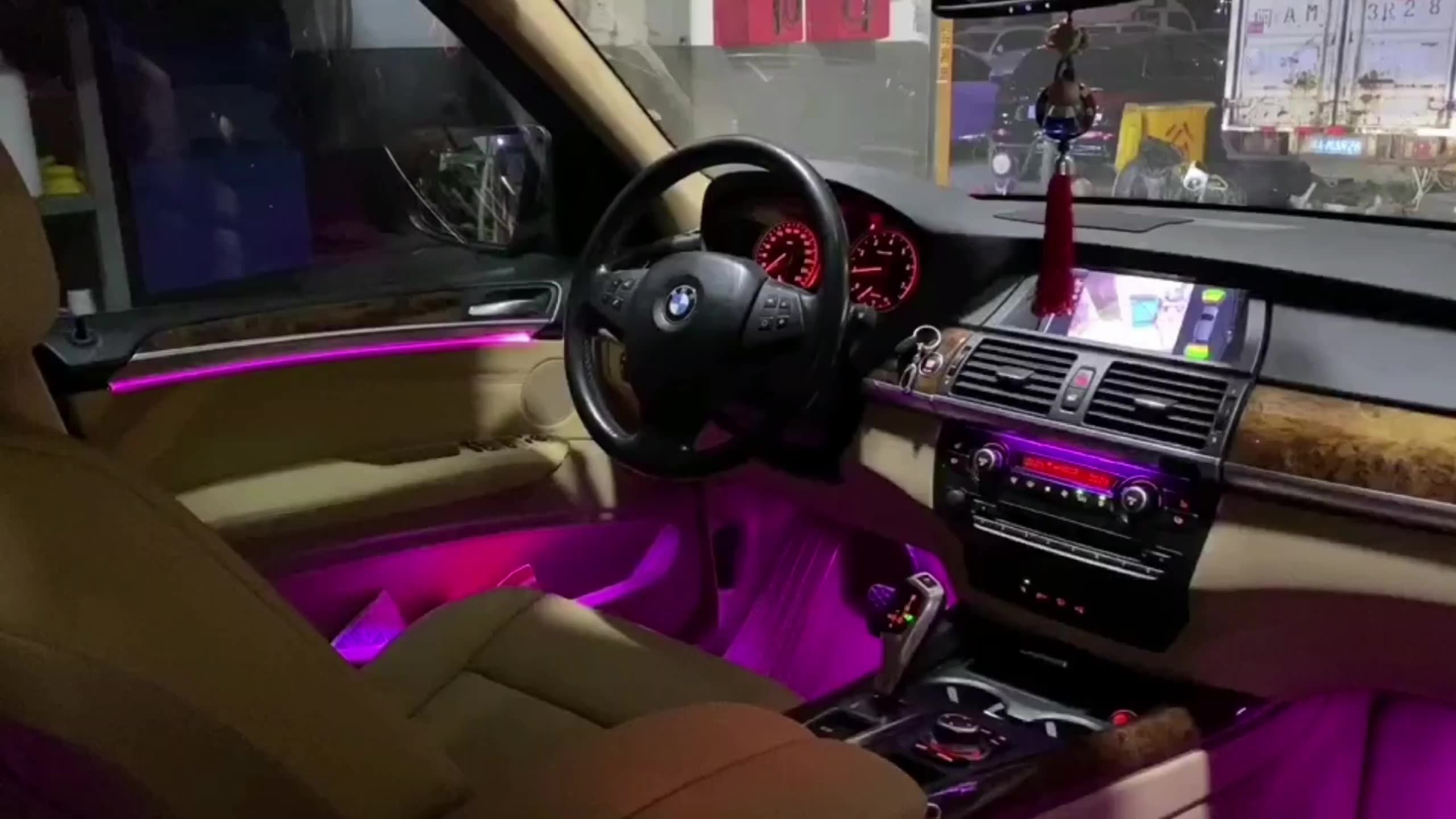Car Lighting System Led Room Decoration Ambient Light Multicolor Arbitrarily Adjustable