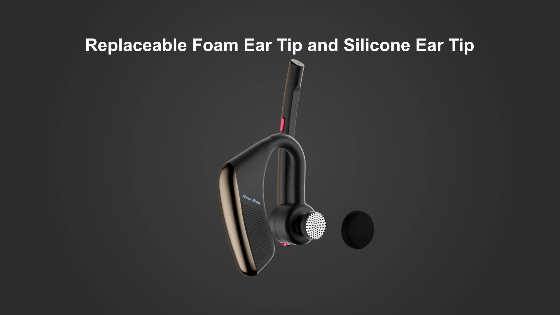 New Bee M50 Bluetooth 5.2 cuffie auricolari Wireless cuffie con doppio  microfono auricolari CVC8.0 cancellazione del rumore vivavoce|Bluetooth  Earphones \u0026 Headphones| - AliExpress