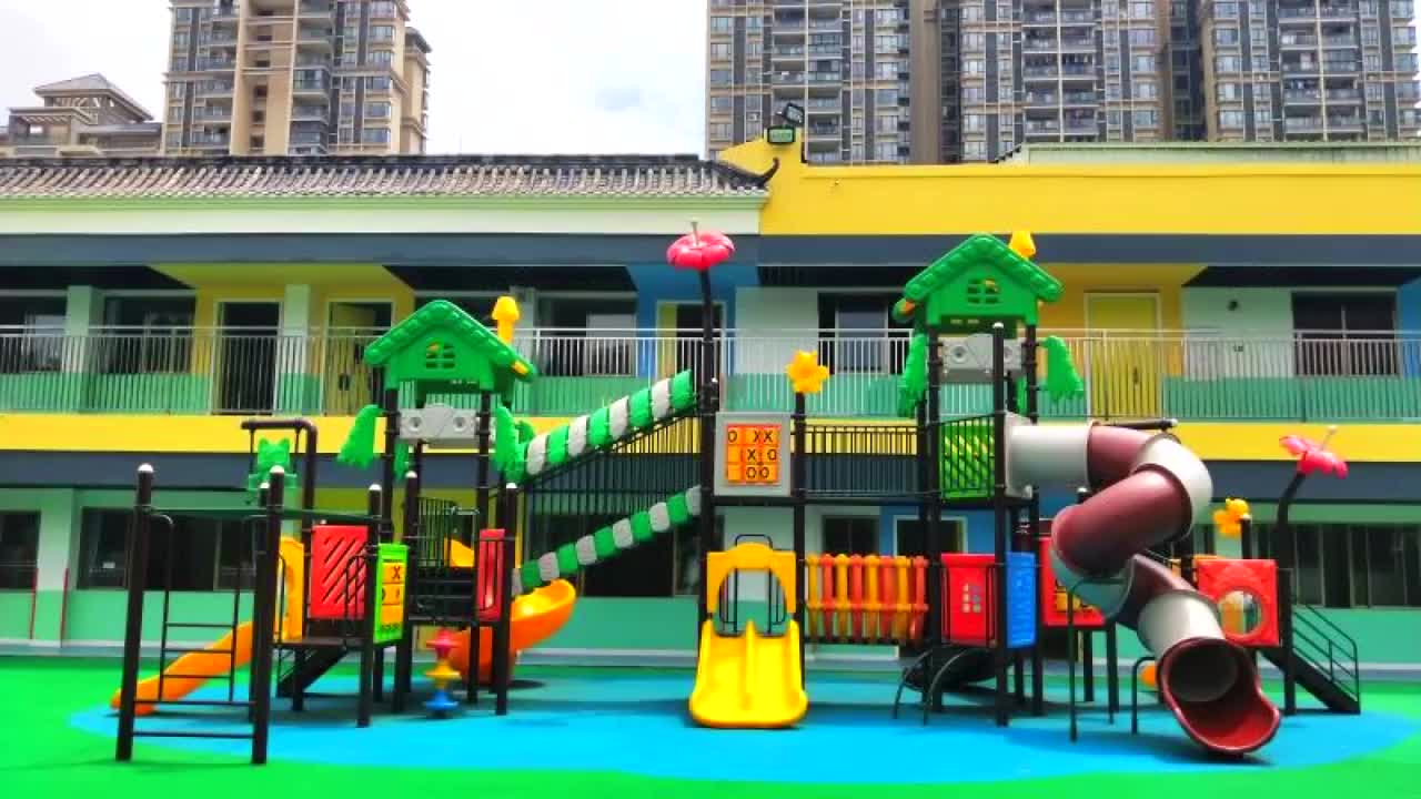Tobogán Grande De Plástico Para Exteriores,Parque De Tobogán Grande De Plástico Para Exteriores,Parque De
