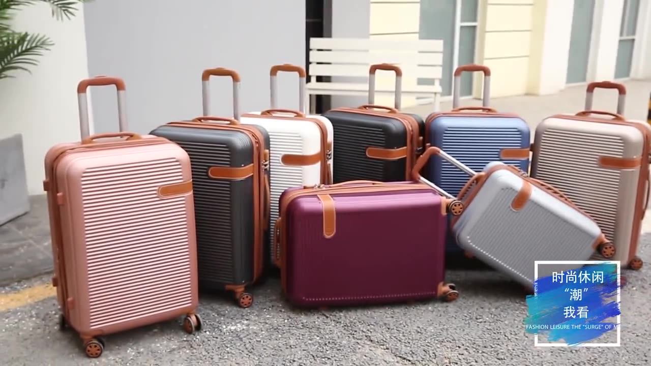 High Quality Vintage Luggage Set Travel Bags Suitcase Luggage Bag