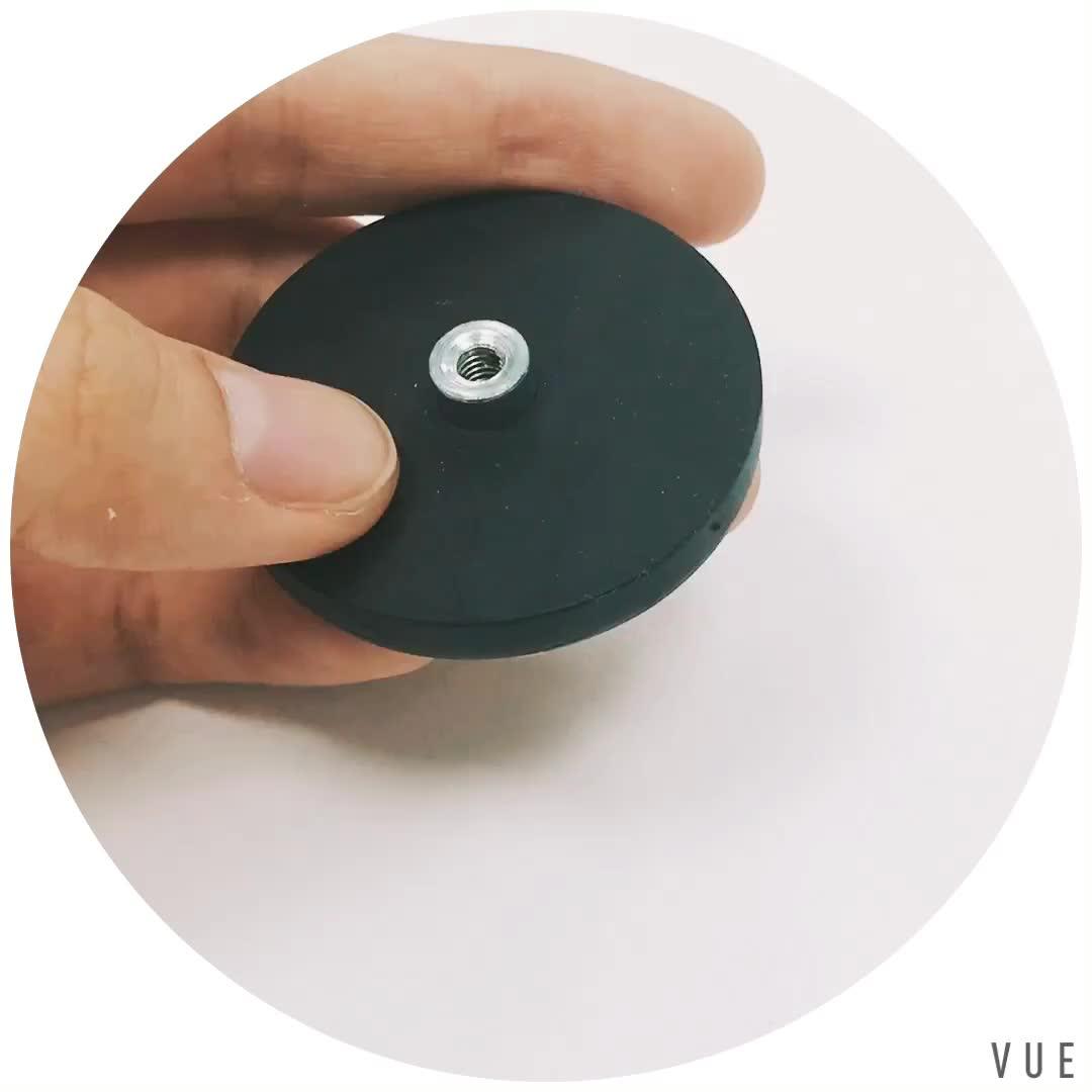 China Supplier Wit Neodymium Rubber Coated Pot Car Roof