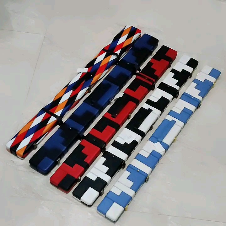 Xmlivet Blue And Whitepatch Design 48" 3/4 Leather