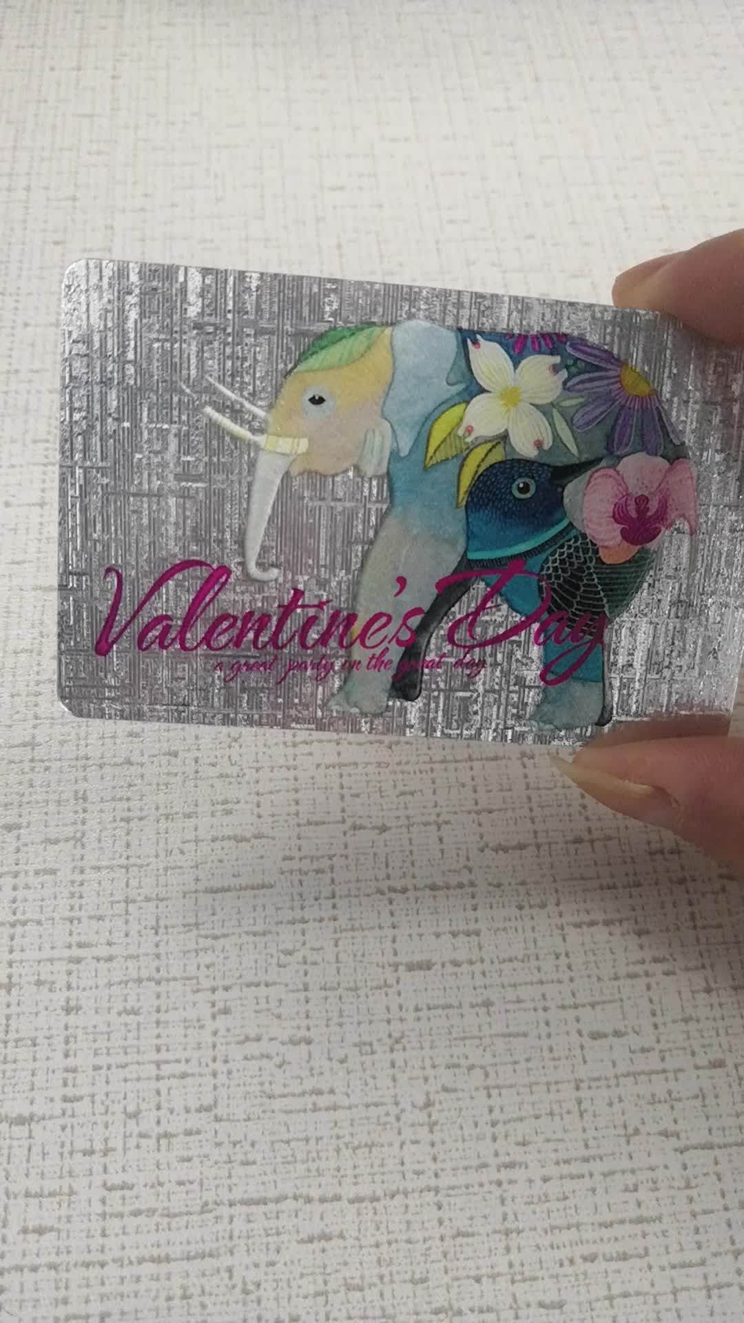 Colorful Printing Embossed Plastic Embossed Business Card Making Buy