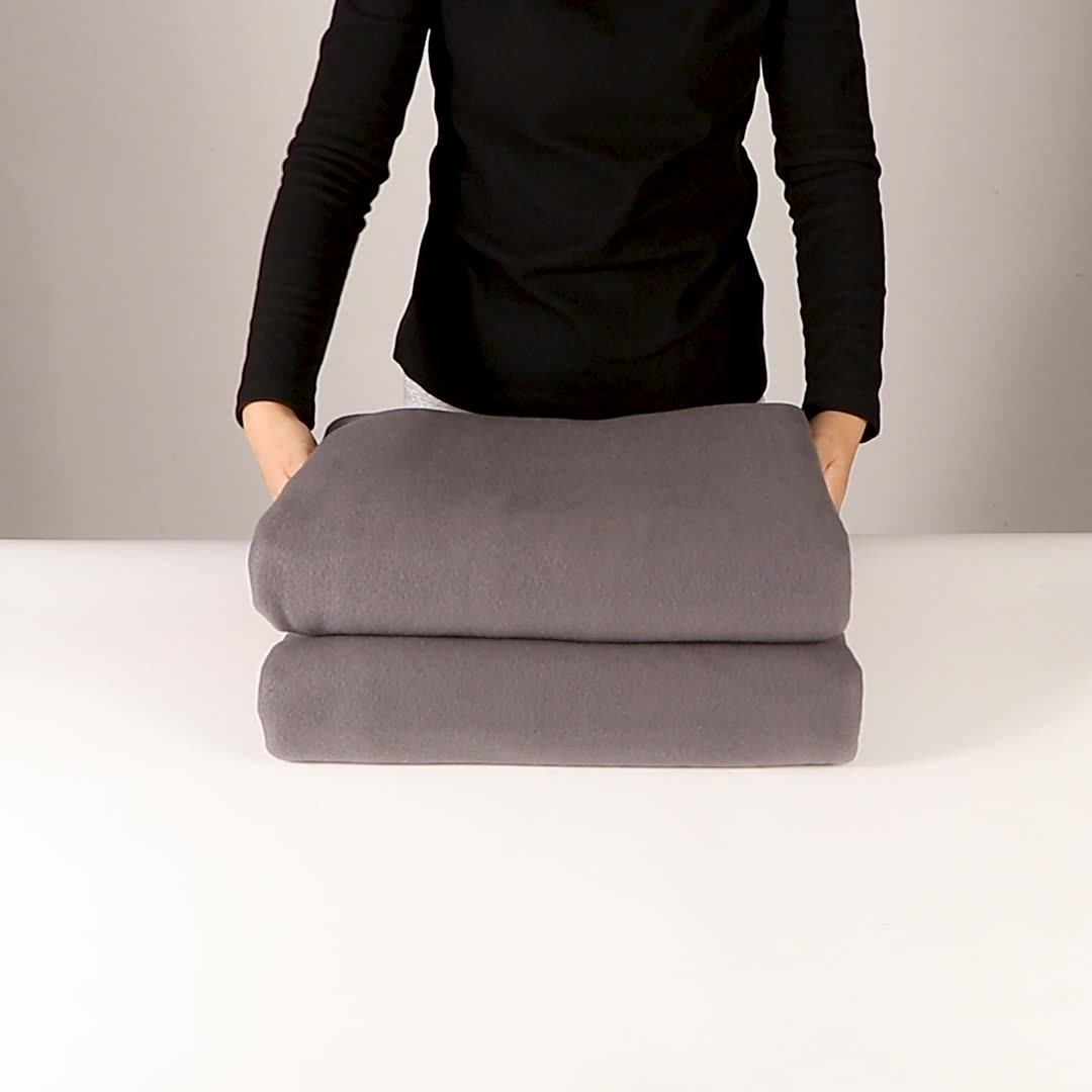 12 Volt Polar Fleece Electric Plaid Car Heated Blanket Buy Car