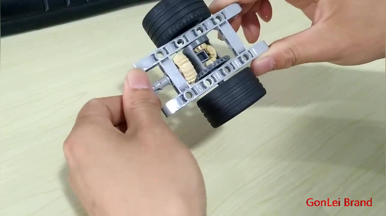 Набор деталей для сборки MOC High-tech в рамке дифференциал совместим с автомобилями