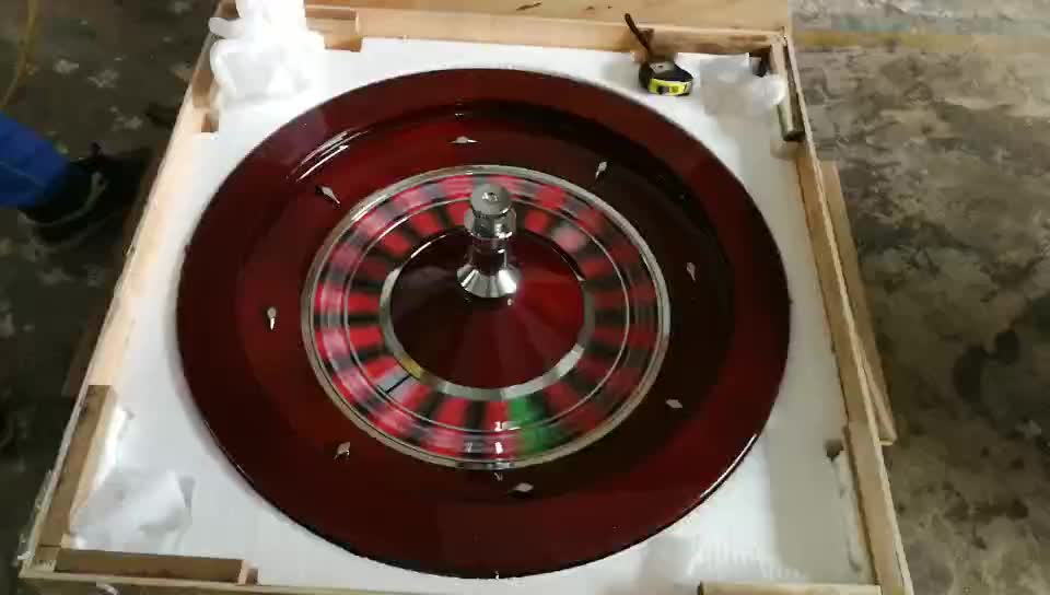High Quality 32inch Manual Roulette Set Casino Professional Roulette