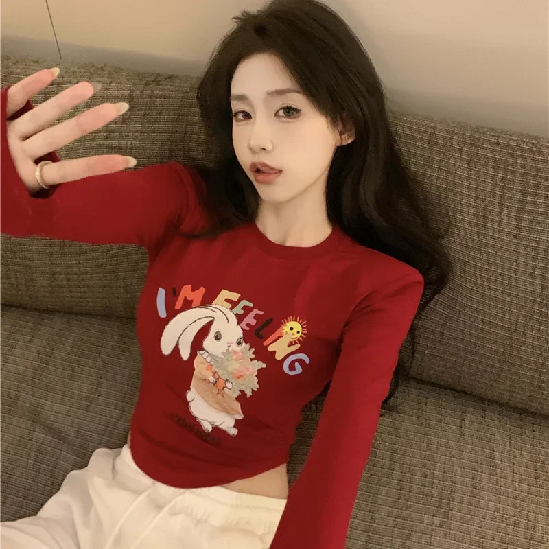 Spring fitted design sexy short long-sleeve
