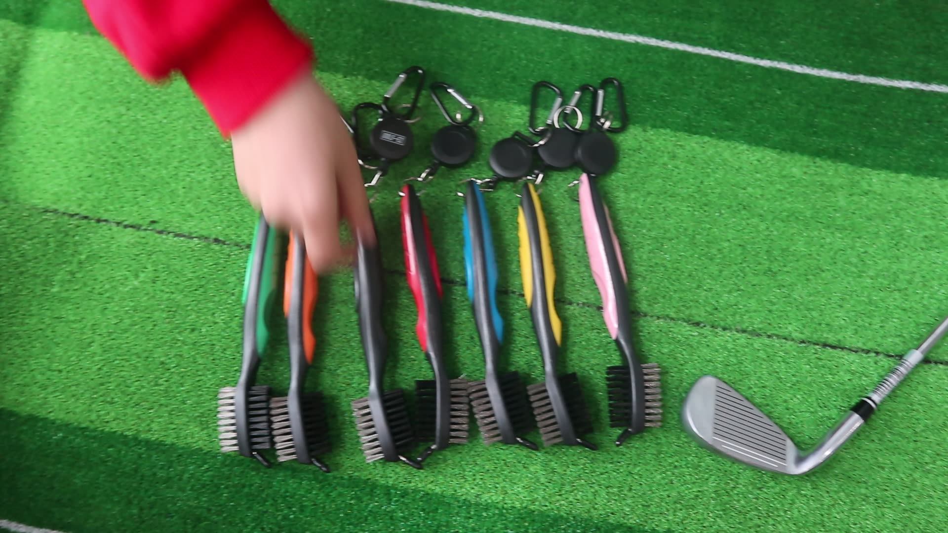 Golf Accessories Golf 2side Cleaning Brush Buy Golf Pocket Brush