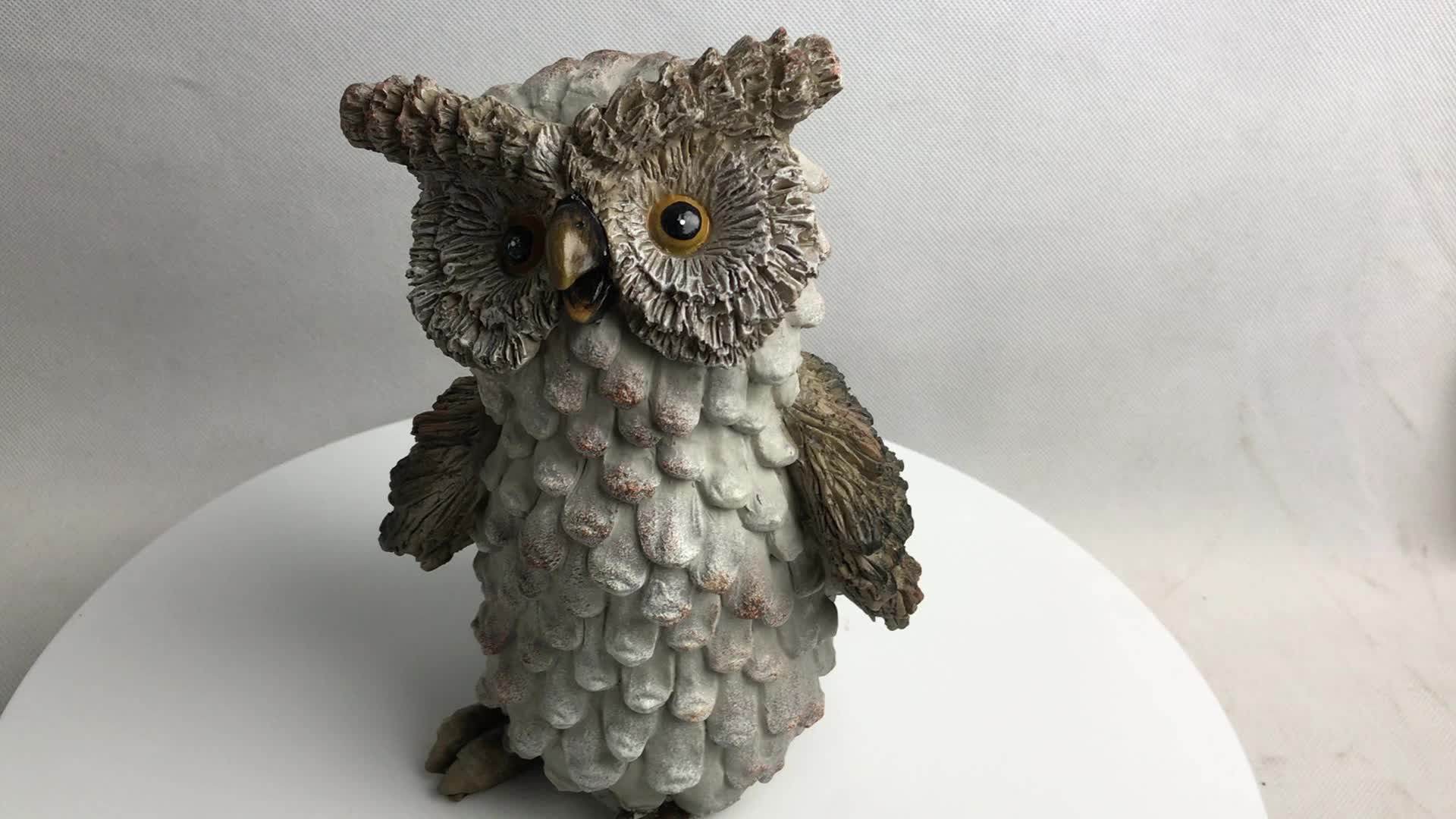 Owl Shape Decorative Resin Table Figurine Wholesale Buy Resin Table