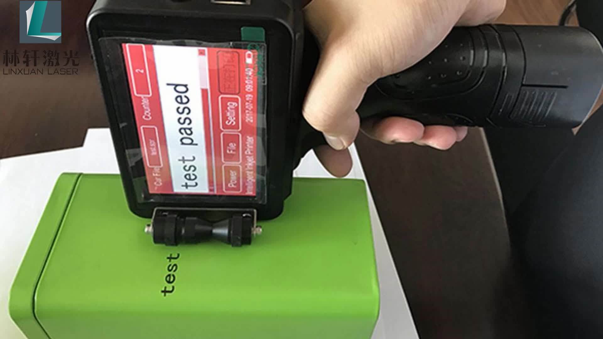 Handheld Inkjet Printer Inkjet Printer For Food Packing Expiry Dating