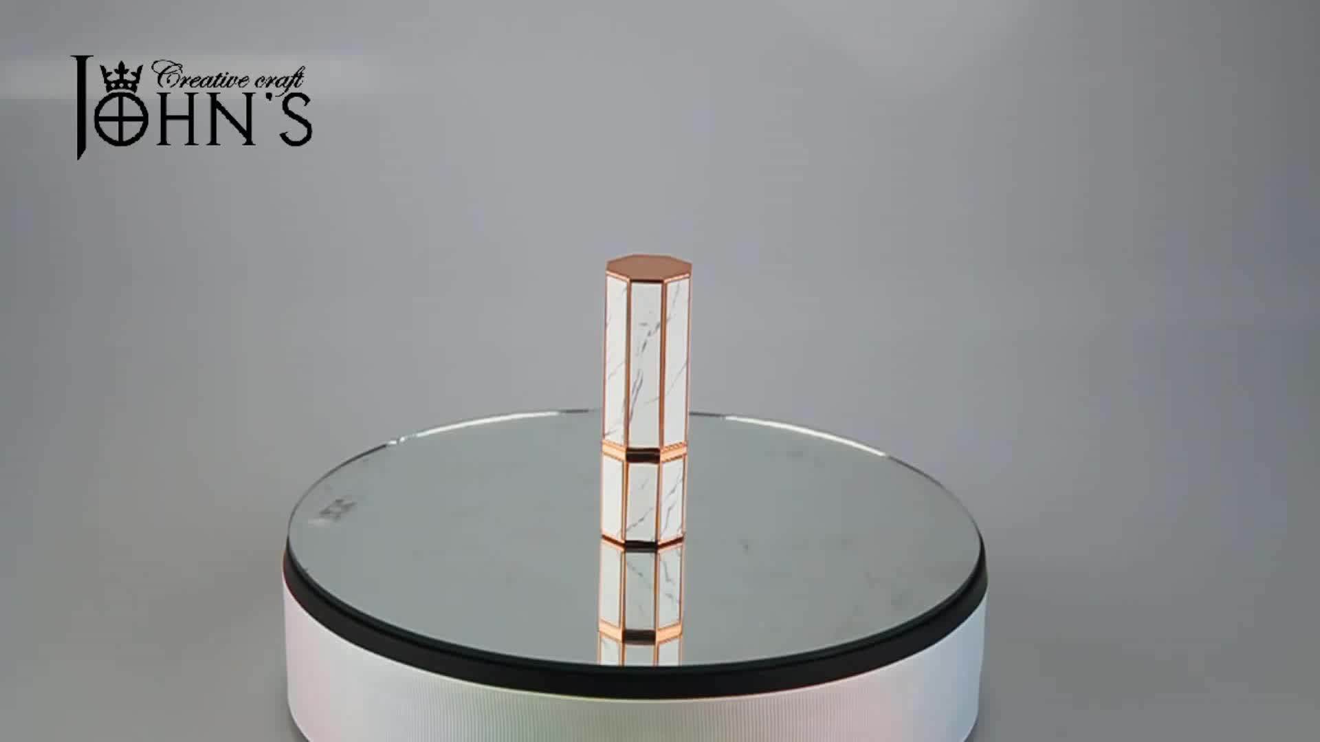 Rose Gold Custom Rhinestone Marble Lipstick Tube Cosmetic Buy Marble Lipstick Tube,Lipstick