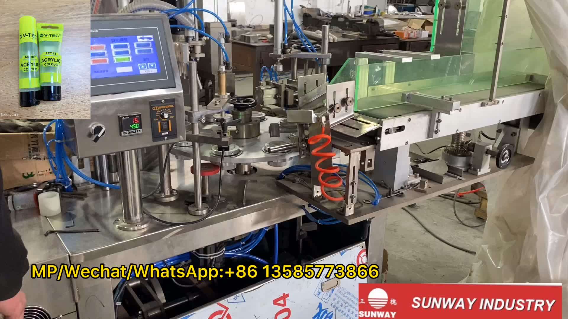 B.gf401 Automatic Cream/ointment/ Chrisma/unguentum Filling Machine