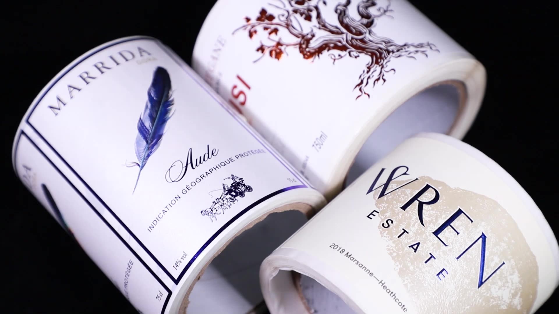 Custom Neck Labels Glossy Gold Embossed Self Adhesive Sticker Label For Wine Beer Bottle Buy