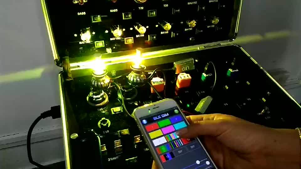 Lifespan Over 50000 Hours Rgb 9005 9006 H1 H3 H7 H11 Car Led Headlight