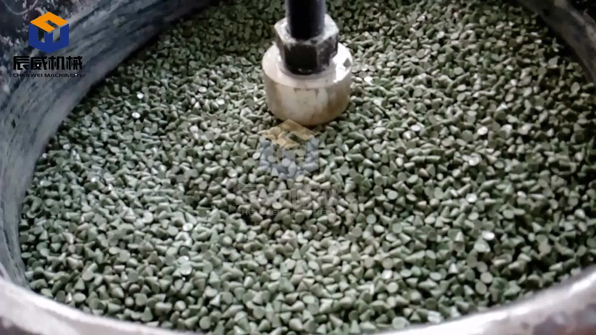 Vibro Polish Aluminium Alloy Truck Wheel Vibrating Deburring Buffing