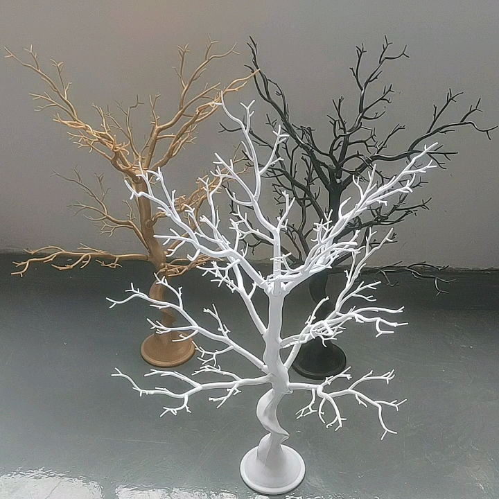 4 Ft White Faux Manzanita Tree For Wedding Table Centerpieces