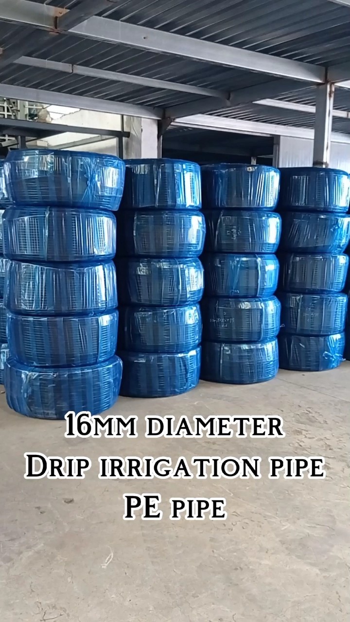 Agriculture 16mm Drip Irrigation Pipe Drip Line For Farm And Garden
