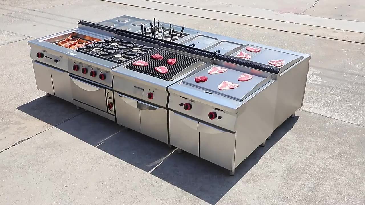 Multifunctional Catering Kitchen Equipment For