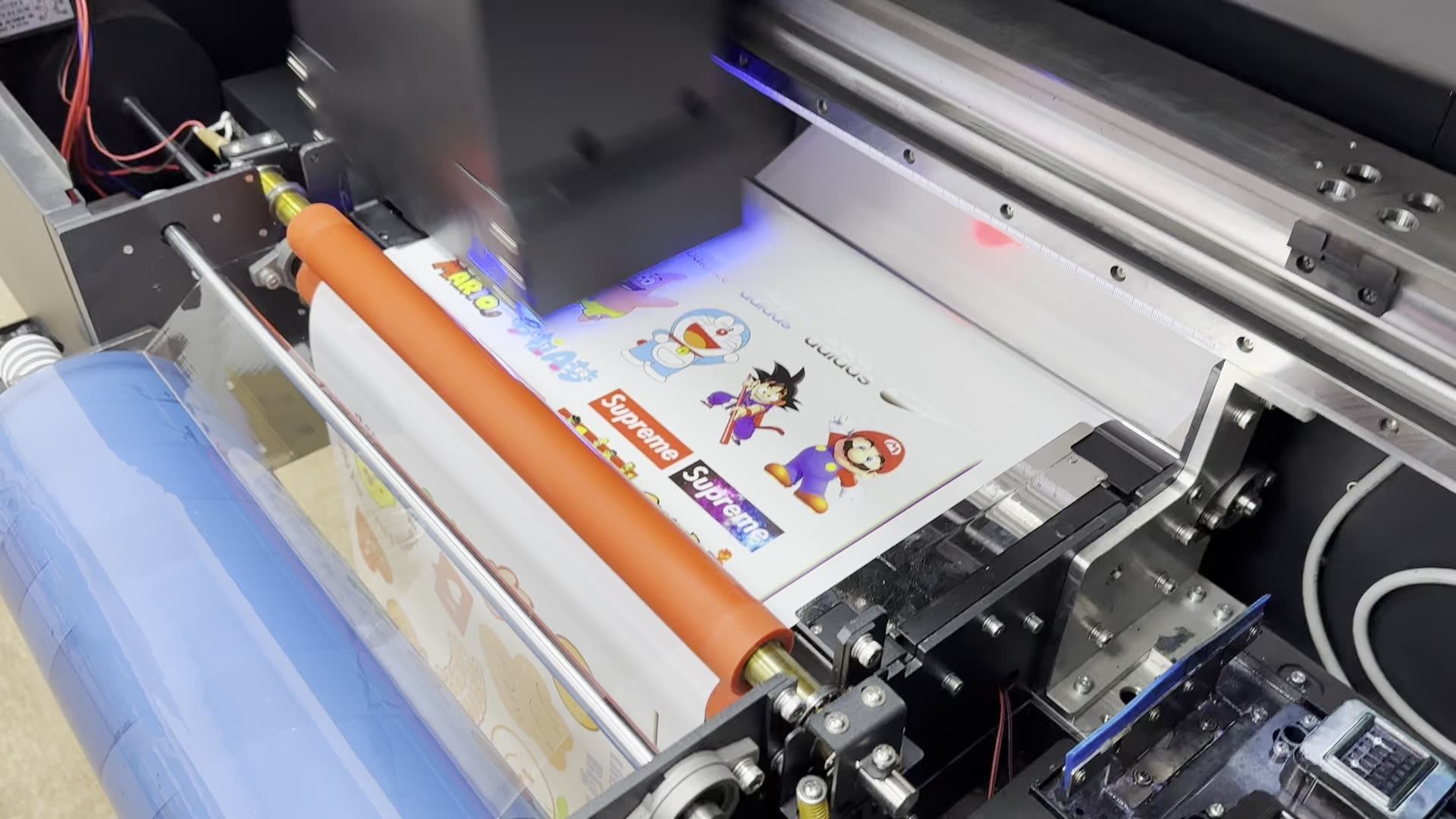 A1/a3 Uv Dtf Printer Hoson Board Ab Film Crystal Sticker Golden/silver