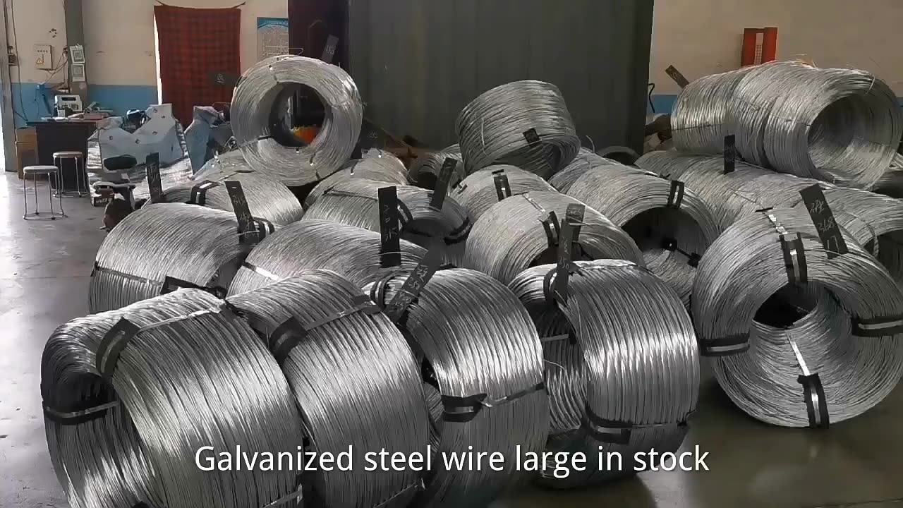 Factory Direct Supply Gi Steel Wire 11gauge Galvanized Iron Wire Hot