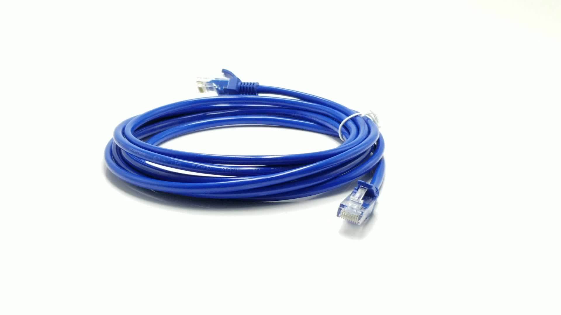 Customized Length Cat 5 Copper Patch Cable Cat5e Utp Patch