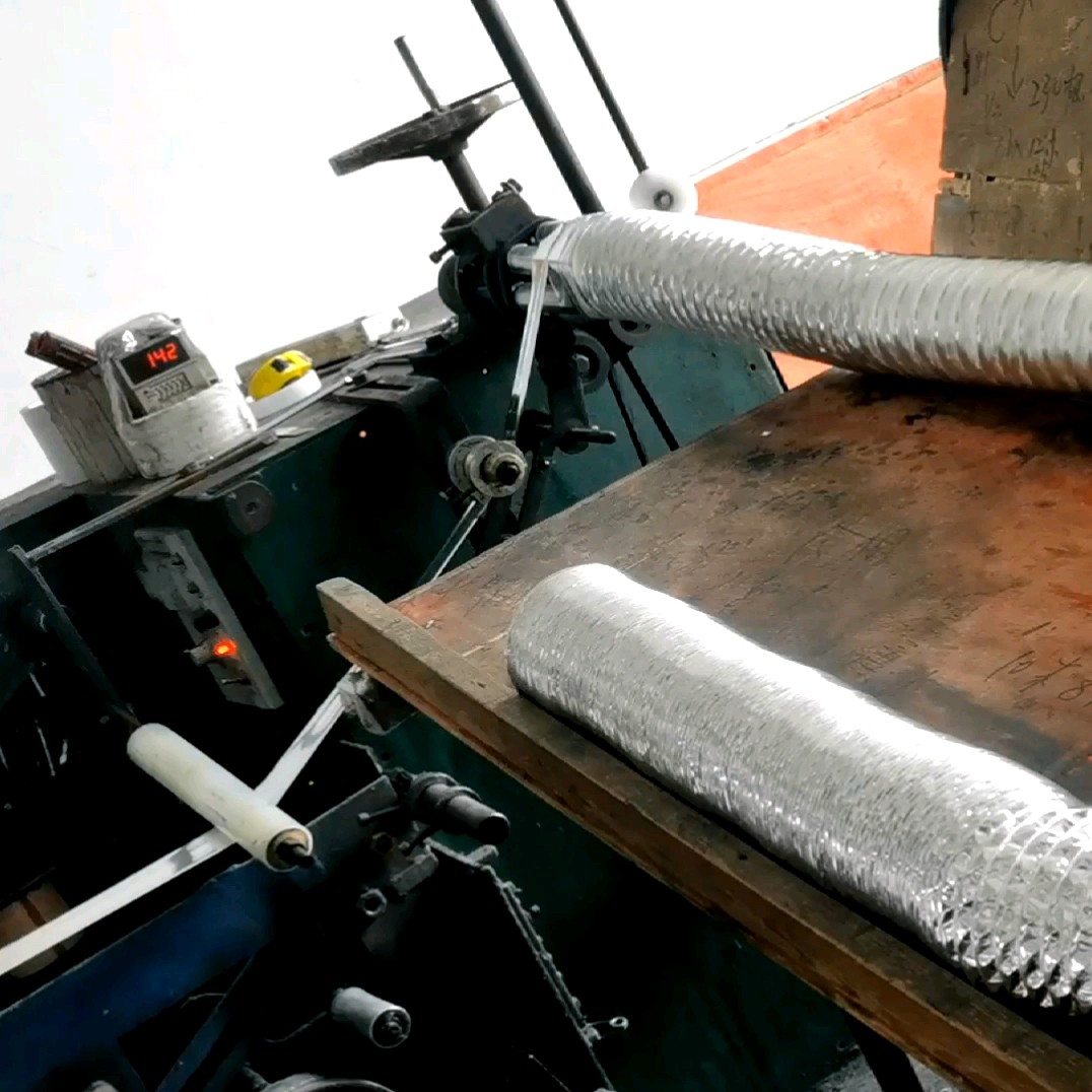 Range Hood Aluminum Foil Smoke Tube Ventilation Fan Smoke Pipe