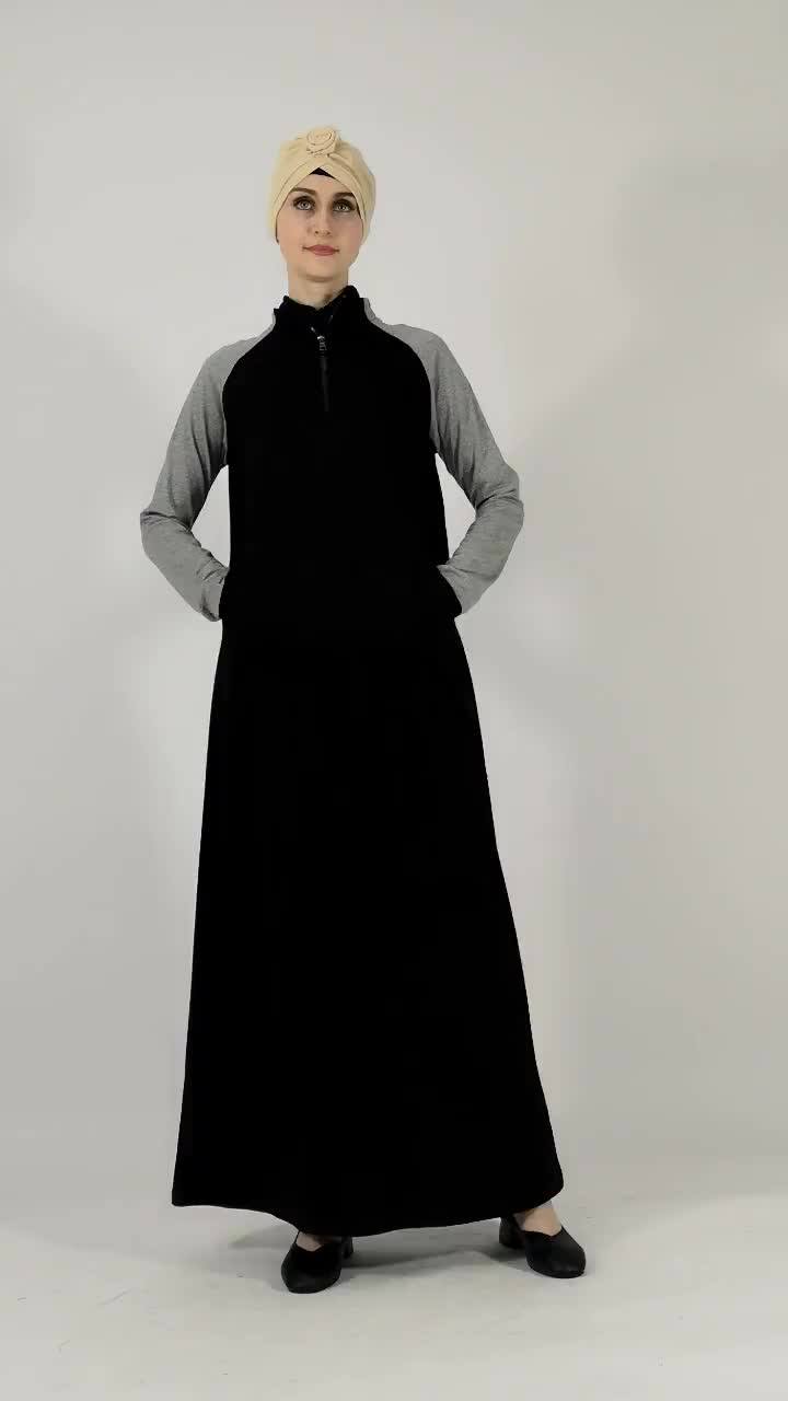 Muslim Sportswear Gym Wear Abaya Dubai Islamic Women Abaya Muslim Dress