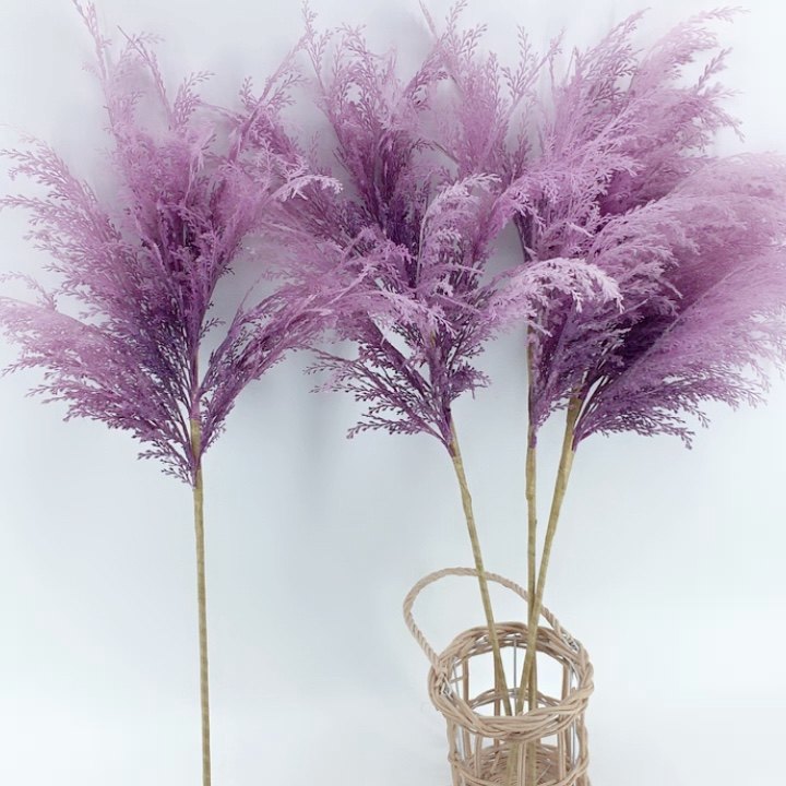 Diy Hot Sale Artificial Pampas Grass For Wedding Decoration Pampas