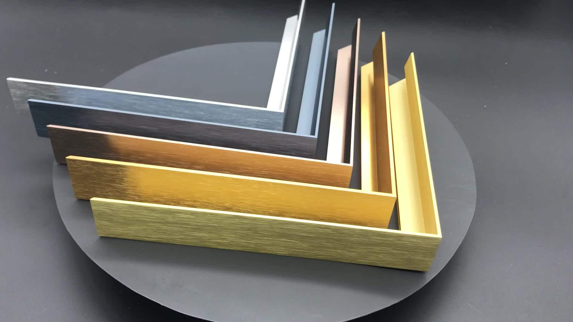 Customized Aluminum Material Aluminum Picture/photo Frame Aluminium