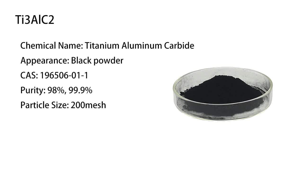 Factory Price Titanium Aluminum Carbide Powder Ti3alc2 99.9 Buy