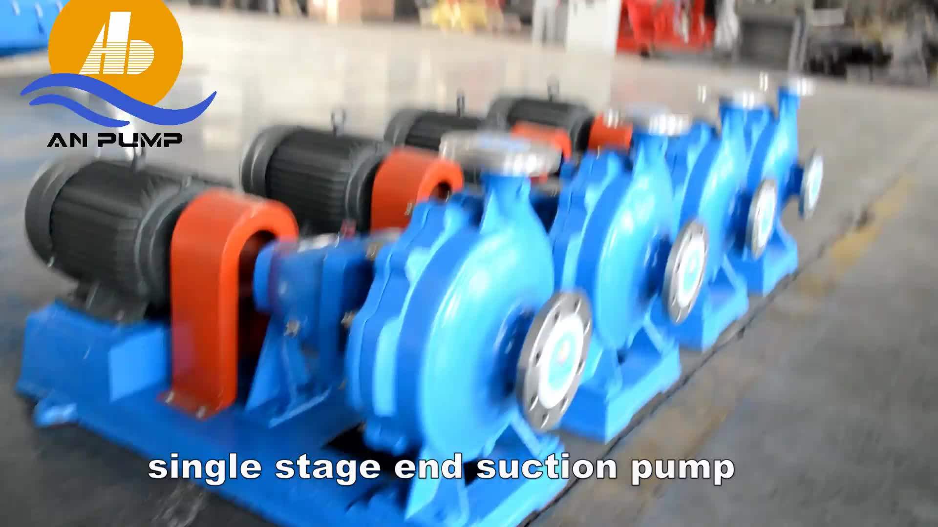 Stainless End Suction Agricultural Irrigation Electric Water Pumps