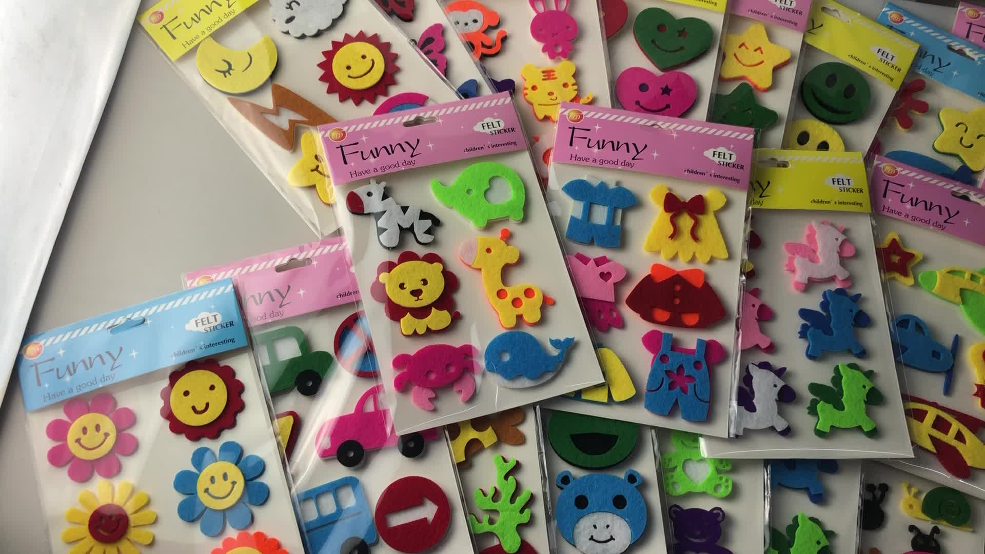 Diy Felt Shapes Craft Set Laser Cut Felt Die Cuts Selfadhesive Felt